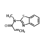 CAS#: 58663-58-4， N-(1,3-Benzothiazol-2-Yl)-N-Methylacrylamide