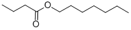 structure of CAS# 5870-93-9, Heptyl Butyrate;Butanoic Acid Heptyl Ester;Butyric Acid Heptyl Ester;Ai3-21505