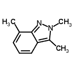CAS#: 58706-38-0， 2,3,7-Trimethyl-2H-Indazole