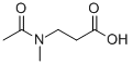 structure of CAS# 58706-66-4, 2-Oxocyclohexanecarbonitrile;3-[Acetyl(Methyl)Amino]Propionic Acid, N-Acetyl-N-Methyl-Beta-Alanine;N-Acetyl-N-Methyl-Beta Alanine;N-Acetyl-N-Methyl-Beta Alanin