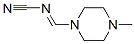 CAS#: 58712-58-6， 1-[(Cyanoimino)Methyl]-4-Methyl-Piperazine