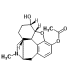 CAS#: 58752-60-6， [(4R,4aR,7S,7aR,12bS)-7-Hydroxy-3-Methyl-2,4,4A,5,6,7,7A,13-Octahydro-1H-4,12-Methanobenzofuro[3,2-e]Isoquinoline-9-Yl] Acetate