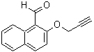 结构式 CAS# 58758-48-8, 2-(2-丙炔基氧基)-1-萘甲醛