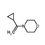 CAS#: 58774-12-2， 4-(1-Cyclopropylvinyl)Morpholine