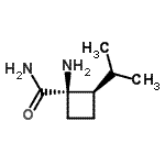CAS#: 587829-76-3， (1R,2R)-1-Amino-2-Isopropylcyclobutanecarboxamide