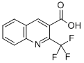 结构式 CAS# 587886-26-8, 2-(三氟甲基)喹啉-3-羧酸