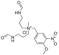 CAS#: 58795-54-3， Bis[3-(Formylamino)Propyl](4-Methoxy-3-Nitrobenzyl)Methylammonium Chloride