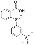 CAS#: 58844-70-5， 2-[(3-Trifluoromethylphenyl)Sulfinyl]Benzoic Acid