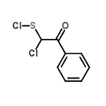 CAS#: 58861-72-6， 2-Chloro-2-(Chlorosulfanyl)-1-Phenylethanone