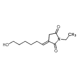 CAS#: 588672-31-5， (3E)-1-Ethyl-3-(6-Hydroxyhexylidene)-2,5-Pyrrolidinedione