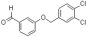 structure of CAS# 588715-60-0, 3-[(3,4-Dichlorobenzyl)Oxy]Benzaldehyde;3-[(3,4-Dichlorobenzyl)Oxy]Benzaldehyde(SALTDATA: FREE);3-[(3,4-DICHLOROBENZYL)OXY]BENZALDEHYDE