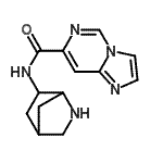 CAS#: 588726-07-2， N-(2-Azabicyclo[2.2.1]Hept-6-Yl)Imidazo[1,2-c]Pyrimidine-7-Carboxamide
