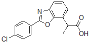 CAS#: 58902-62-8， 2-(4-Chlorophenyl)-alpha-Methyl-7-Benzoxazoleacetic Acid