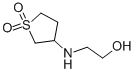结构式 CAS# 58903-81-4, 2-[(1,1-二氧代四氢噻吩-3-基)氨基]乙醇