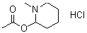 CAS#: 58931-63-8， 1-Methyl-2-Piperidinyl Acetate Hydrochloride (1:1)