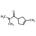 CAS#: 58944-15-3， N,N,3-Trimethyl-3-Cyclopentene-1-Carboxamide