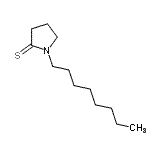CAS#: 58973-23-2， 1-Octyl-2-Pyrrolidinethione