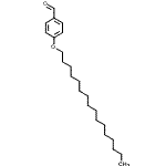 CAS#: 59117-18-9， 4-(Hexadecyloxy)Benzaldehyde