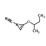 CAS#: 591244-32-5， 2-sec-Butoxy-1H-azirene-1-carbonitrile