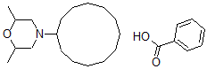 CAS#: 59145-63-0， 4-Cyclododecyl-2,6-dimethylmorpholine benzoate