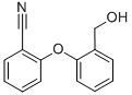 structure of CAS# 59167-65-6, 2-[2-(Hydroxymethyl)Phenoxy]Benzenecarbonitrile;2-(2-Methylolphenoxy)Benzonitrile;Zinc00166375;10W-0703