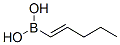 structure of CAS# 59239-44-0, B-(1E)-1-Penten-1-Yl-Boronic Acid;(1E)-(Pent-1-En-1-Yl)Boronic Acid;(E)-1-PENTENYLBORONIC ACID;E-PENTEN-1-YLBORONIC ACID