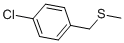 structure of CAS# 5925-82-6, 4-Chlorobenzyl Methyl Sulfide;[[Amino-(4-Methoxyphenyl)Methylene]Amino] 3-Fluorobenzoate;3-Fluorobenzoic Acid [[Amino-(4-Methoxyphenyl)Methylene]Amino] Ester;Bim-0012166.P001