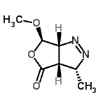 CAS#: 592524-40-8， (3R,3aS,6R,6aR)-6-Methoxy-3-Methyl-3,3A,6,6A-Tetrahydro-4H-Furo[3,4-c]Pyrazol-4-One