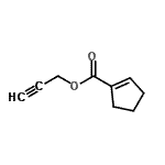 CAS#: 59253-94-0， 2-Propyn-1-Yl 1-Cyclopentene-1-Carboxylate