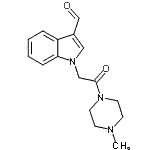 CAS#: 592546-82-2， 1-[2-(4-Methyl-1-Piperazinyl)-2-Oxoethyl]-1H-Indole-3-Carbaldehyde