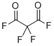 structure of CAS# 5930-67-6, Difluoromalonyl Fluoride;Propanedioyl Difluoride, Difluoro-;Difluoropropanedioyl Difluoride;Difluoromalonoyl Difluoride