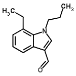 CAS#: 593237-19-5， 7-Ethyl-1-Propyl-1H-Indole-3-Carbaldehyde
