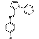 CAS#: 593272-60-7， 4-{(E)-[(1-Phenyl-1H-Pyrrol-2-Yl)Methylene]Amino}Phenol