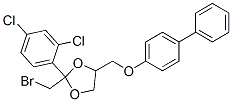 CAS#: 59365-30-9， 4-[([1,1'-Biphenyl]-4-Yloxy)Methyl]-2-(Bromomethyl)-2-(2,4-Dichlorophenyl)-1,3-Dioxolane