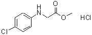 结构式 CAS# 59410-89-8, D-4-氯苯基甘氨酸甲酯盐酸盐