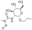 CAS#: 59465-75-7， Propyl 2-Deoxy-2-(3-Methyl-3-Nitrosoureido)-alpha-D-Glucopyranoside
