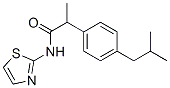 CAS#: 59512-35-5， 2-(4-Isobutylphenyl)-N-(2-Thiazolyl)Propionamide