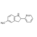 CAS#: 595547-86-7， 5-Methyl-2-(2-Pyridinyl)Indoline