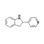 CAS#: 595548-63-3， 2-(4-Pyridinyl)Indoline
