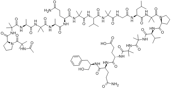 结构式 CAS# 59588-86-2, 丙甲甘肽