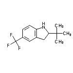 CAS#: 596084-18-3， 2-(2-Methyl-2-Propanyl)-5-(Trifluoromethyl)Indoline