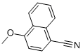 structure of CAS# 5961-55-7, 4-Methoxy-1-Naphthonitrile;4-Methoxy-1-Naphthalenecarbonitrile;1-Cyano-4-Methoxynaphthalene;4-Methoxy-1-Naphthonitrile