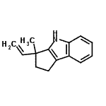 CAS#: 596105-70-3， 3-Methyl-3-Vinyl-1,2,3,4-Tetrahydrocyclopenta[b]Indole