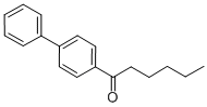 结构式 CAS# 59662-26-9, 4-正己酰基联苯