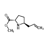 CAS#: 596846-89-8， Methyl (5S)-5-Allyl-L-Prolinate