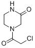 structure of CAS# 59701-84-7, 4-(2-Chloro-Acetyl)-Piperazin-2-One;4-(2-Chloro-1-Oxoethyl)-2-Piperazinone;4-(2-Chloroethanoyl)Piperazin-2-One