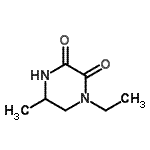 CAS#: 59702-41-9， 1-Ethyl-5-Methyl-2,3-Piperazinedione
