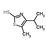CAS#: 59734-72-4， 4-Isopropyl-5-Methyl-1,3-Thiazole-2(3H)-Thione