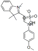 CAS#: 59737-01-8， 2-[2-[(4-Methoxyphenyl)Amino]Vinyl]-1,3,3-Trimethyl-3H-Indolium Hydrogen Sulphate