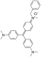 CAS#: 5974-19-6， Benzyl[4-[Bis[4-(Dimethylamino)Phenyl]Methylene]Cyclohexa-2,5-Dien-1-Ylidene]Methylammonium Chloride